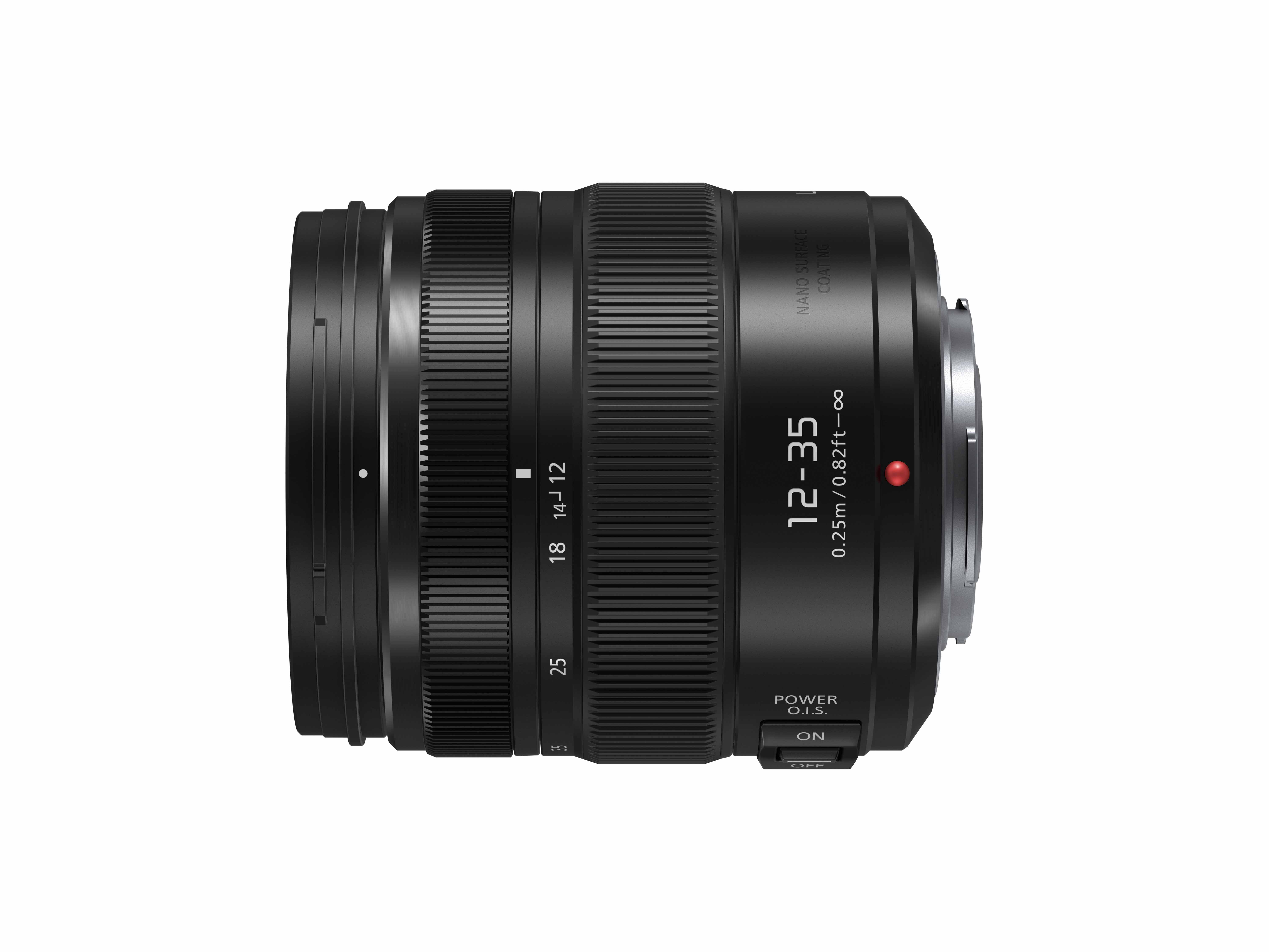 PANASONIC H-HSA 12035 Lumix G 12 mm - 35 mm f/2.8 OIS (Objektiv für Micro-Four-Thirds, Schwarz)
