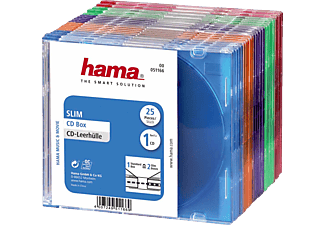 HAMA CD-Leerhülle Slim - CD-Leerhülle (Mehrfarbig)