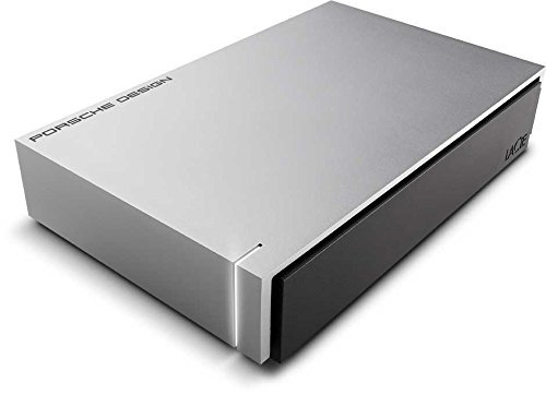 LACIE Porsche Design Desktop Drive Festplatte, 6 TB HDD, 3,5 Zoll, extern, Platin