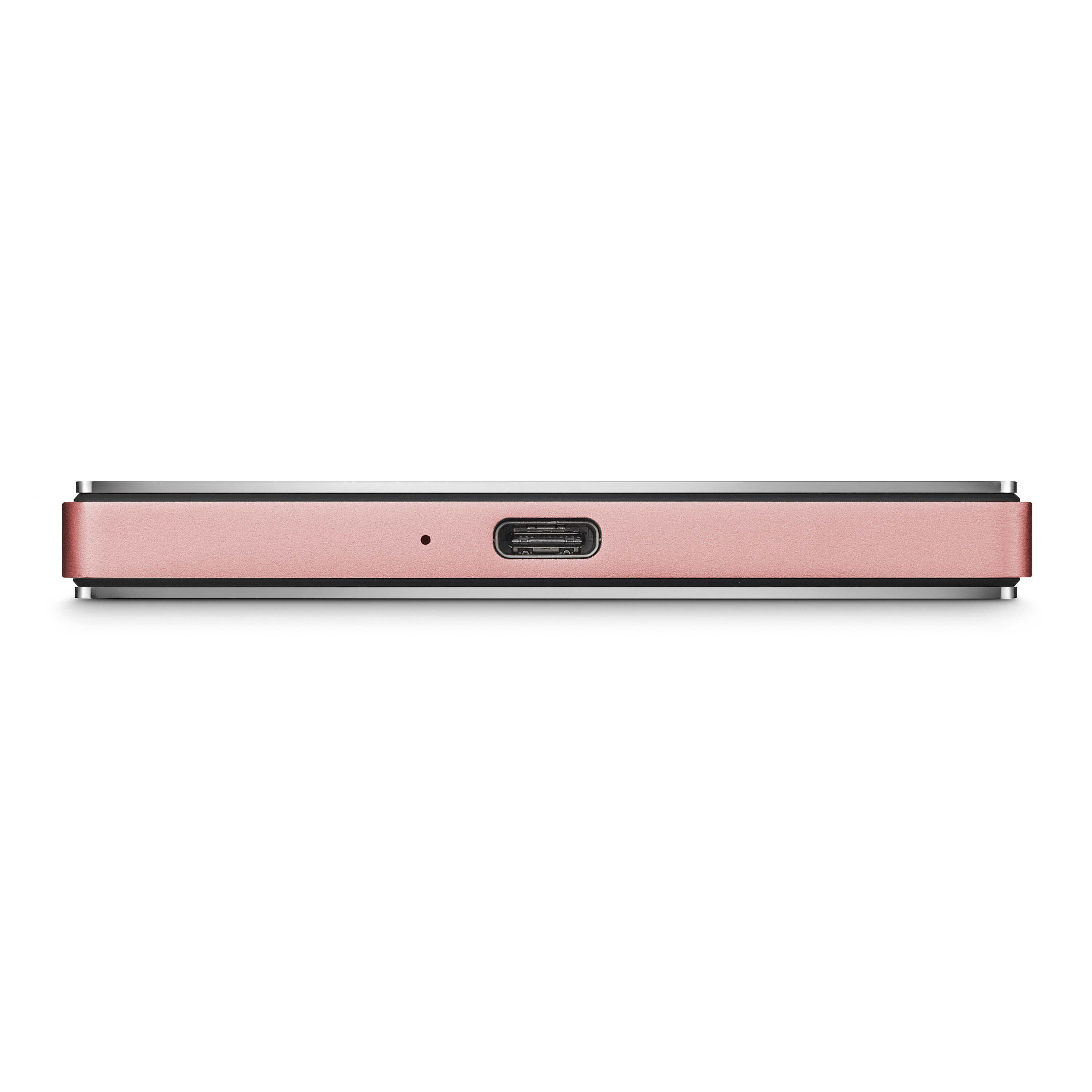 LACIE Porsche Design Mobile Drive Festplatte, 2 TB HDD, 2,5 Zoll, extern, Rose-Gold