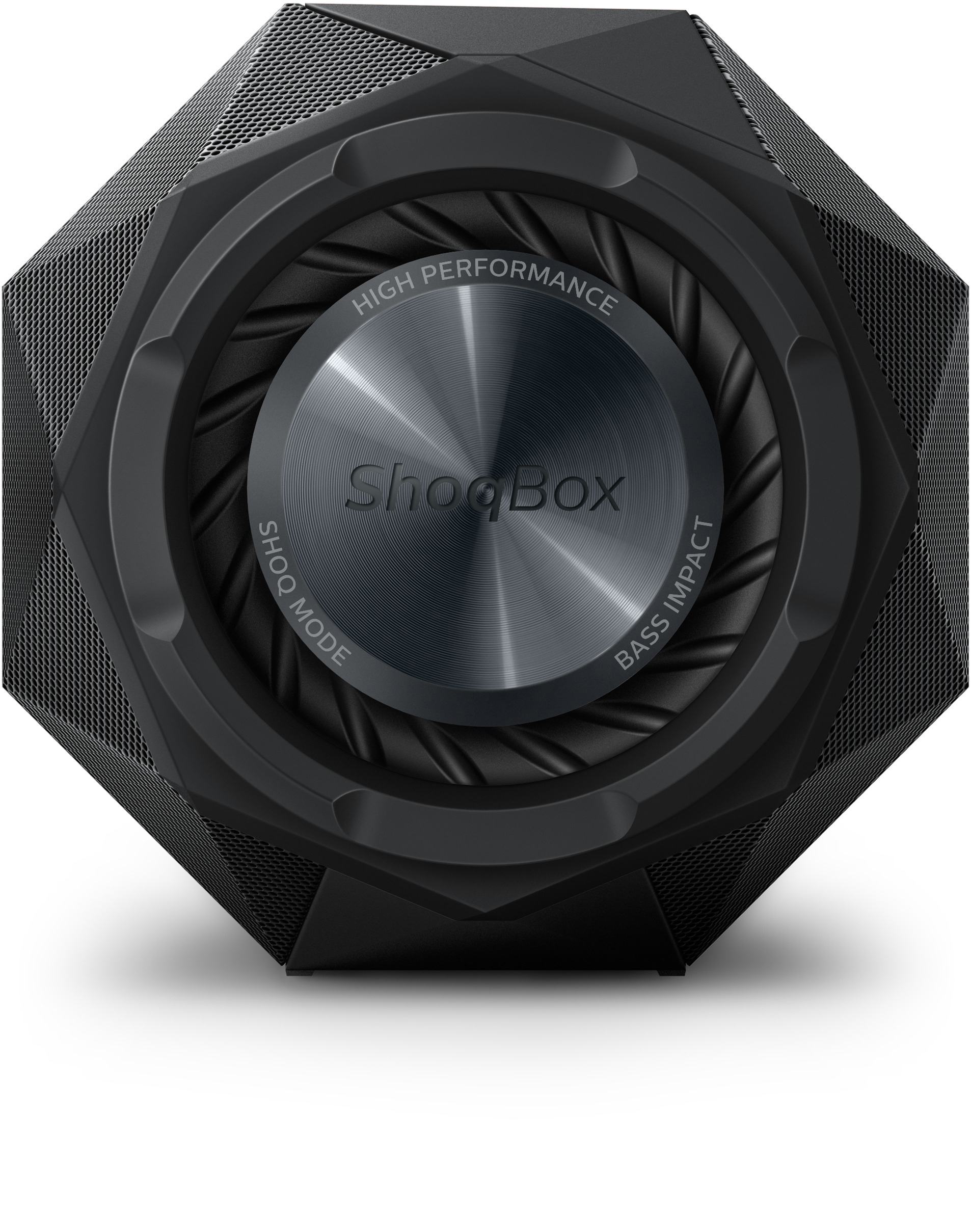 PHILIPS Shoqbox SB500B/00 Bluetooth Lautsprecher, Schwarz, Wasserfest