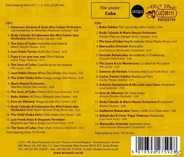 VARIOUS - Legends Of Cuba  - (CD)