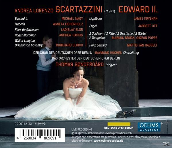 VARIOUS, Chor Und Orchester Der Deutschen Oper Berlin - Edward II.  - (CD)