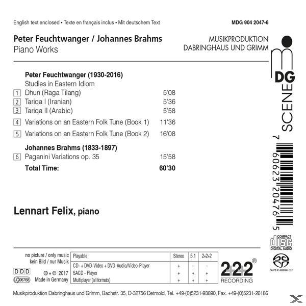 Felix Lennart - A Lesson With Peter Feuchtwanger  - (SACD Hybrid)