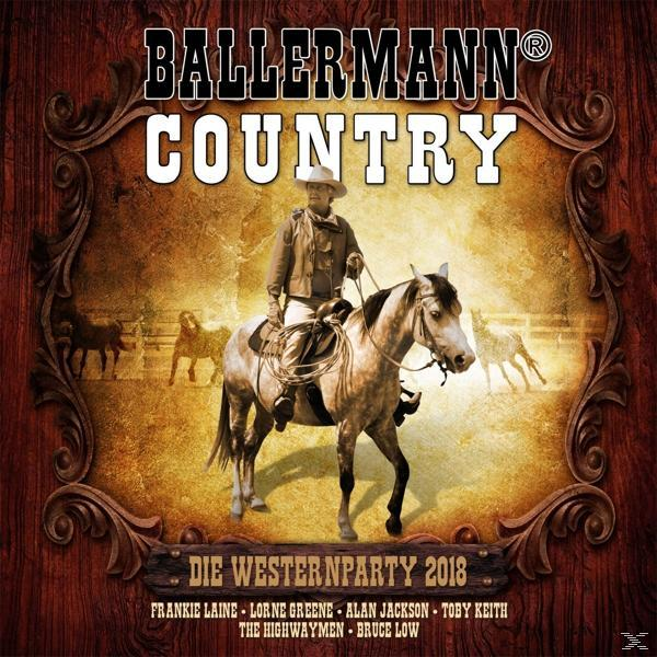 VARIOUS - Ballermann Country Die Westernparty 2018  - (CD)