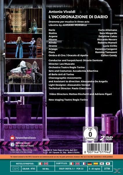 di Dantone/Allemano/Min - L\'Incoronazione - Dario (DVD)