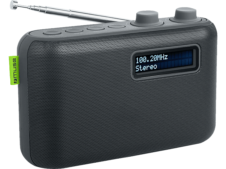 MUSE Draagbare radio DAB DAB+ Zwart (M-108-DB)