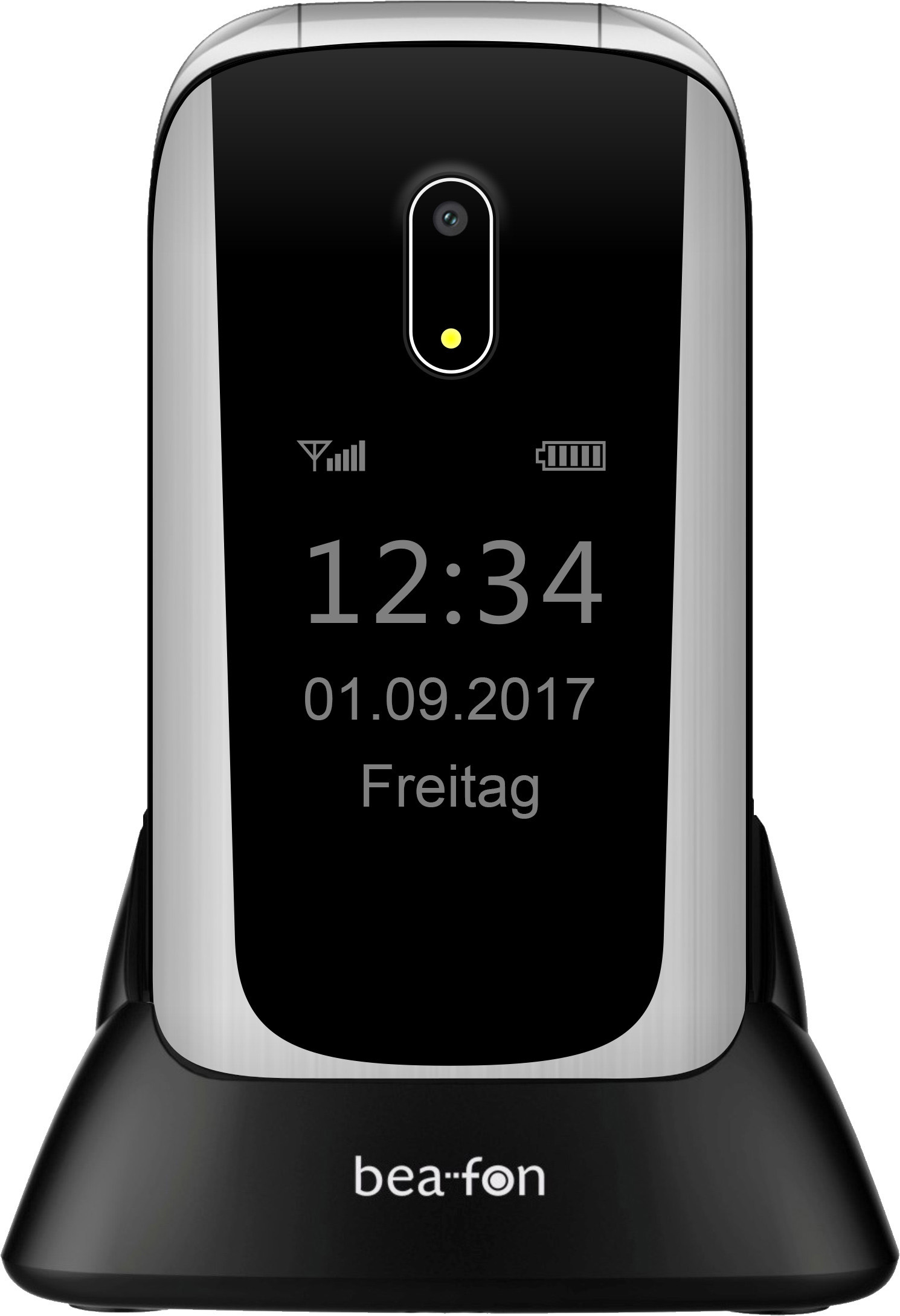 BEAFON SL690 Handy, Schwarz/Silber