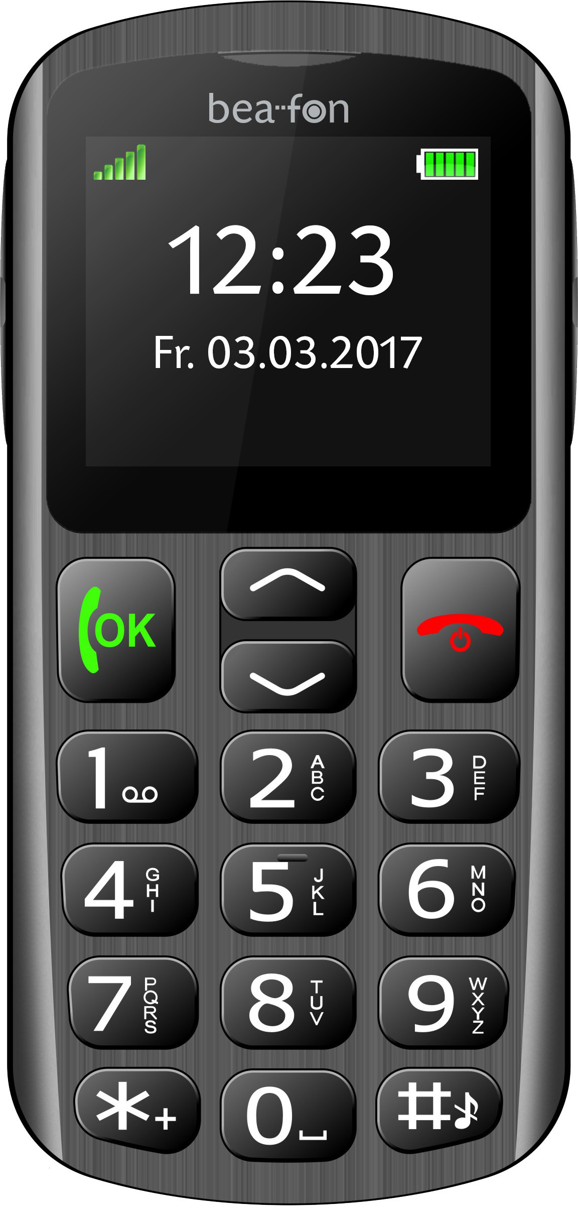 BEAFON SL250  Handy, Schwarz
