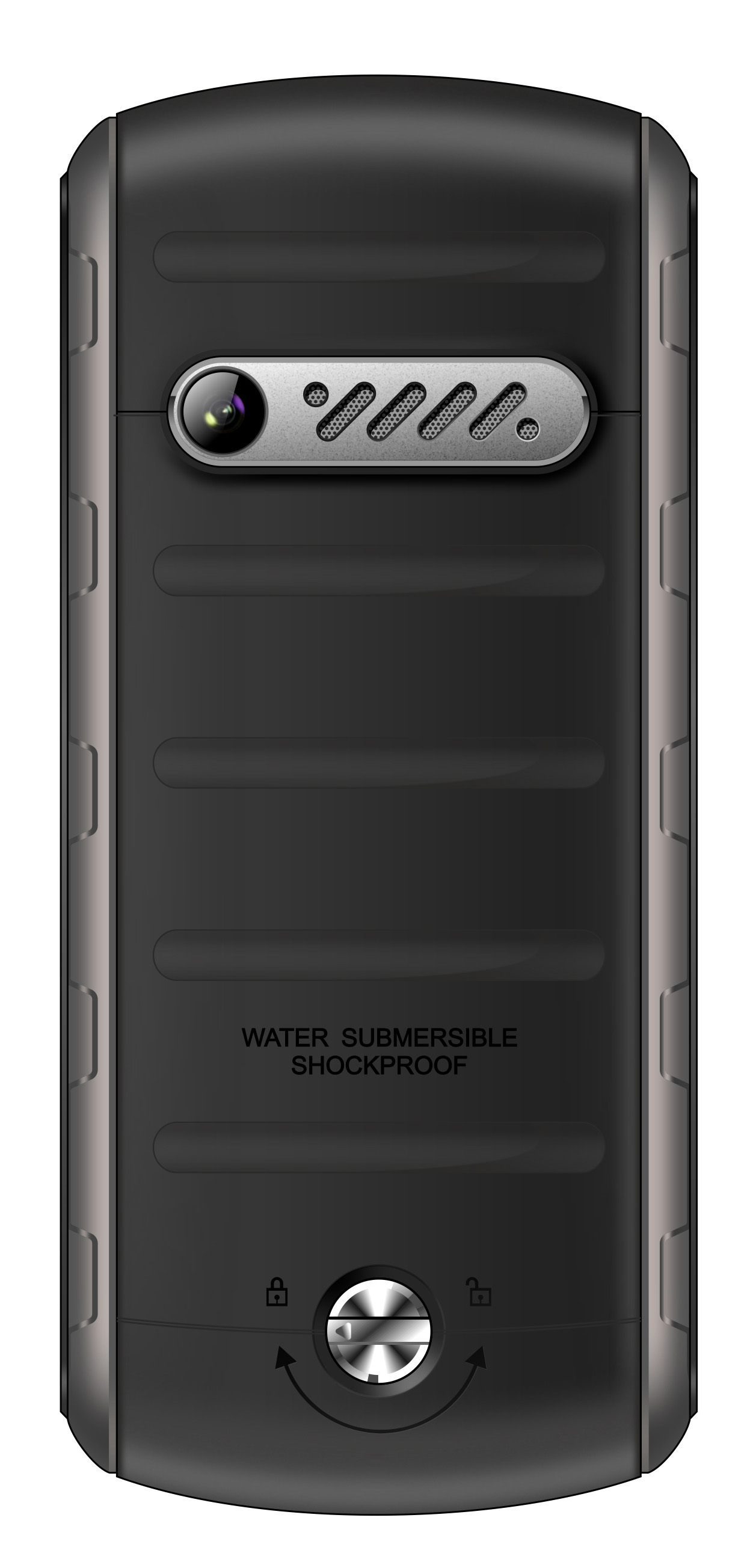 BEAFON AL560  Handy, Schwarz