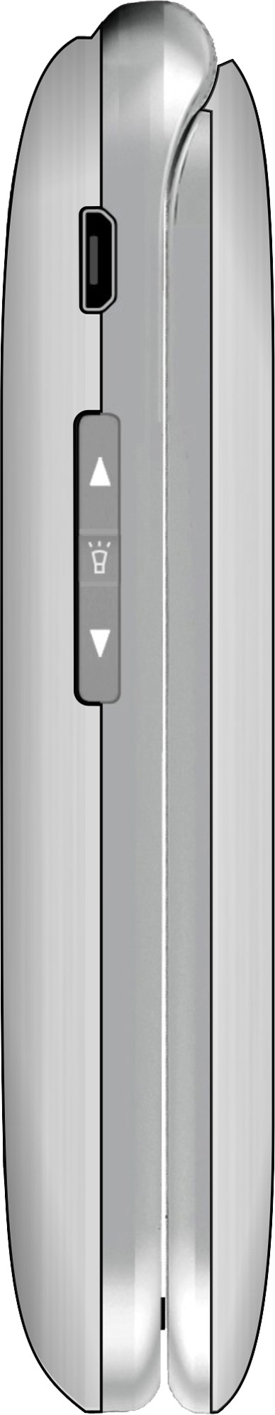 BEAFON SL690 Handy, Schwarz/Silber