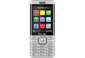 BEAFON C350 ezüst nyomógombos kártyafüggetlen mobiltelefon