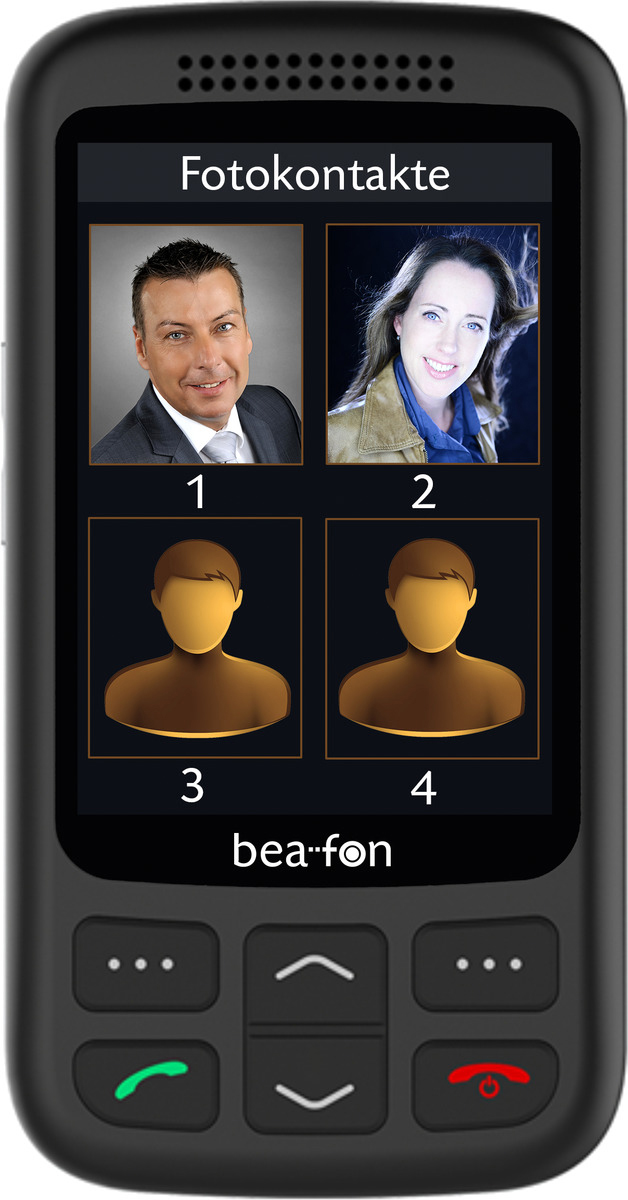 BEAFON SL750  Handy, Schwarz