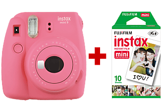 FUJIFILM Instax Mini 9 Flamingo Pink + 10 films (B13080-B)