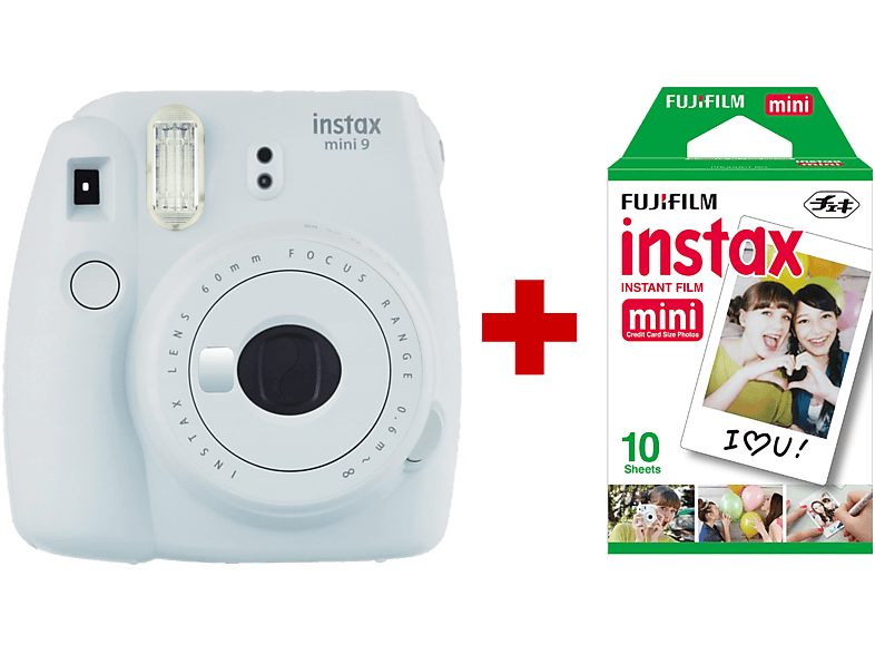 FUJI Instax mini 9 Smoky White + 10 films (B13081-B)