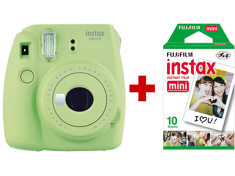 FUJI Instax mini 9 Lime Green + 10 films (B13083-B)