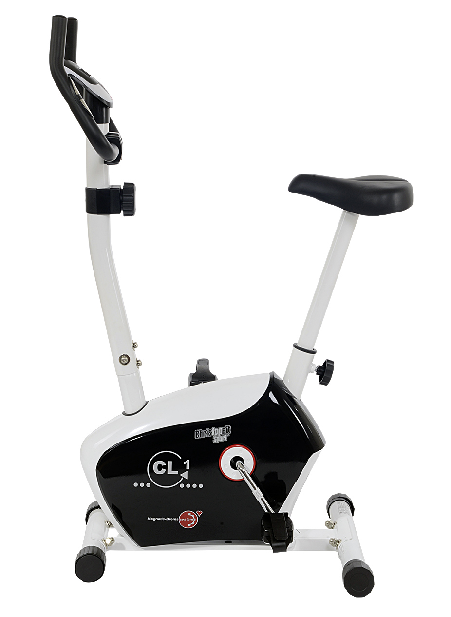 CHRISTOPEIT CL 1 Heimtrainer, Weiß/Schwarz