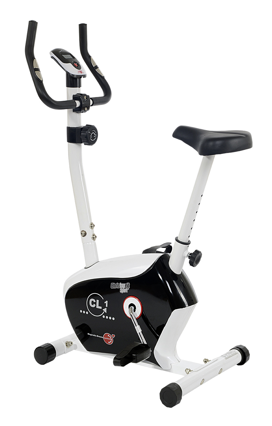 CHRISTOPEIT CL 1 Heimtrainer, Weiß/Schwarz