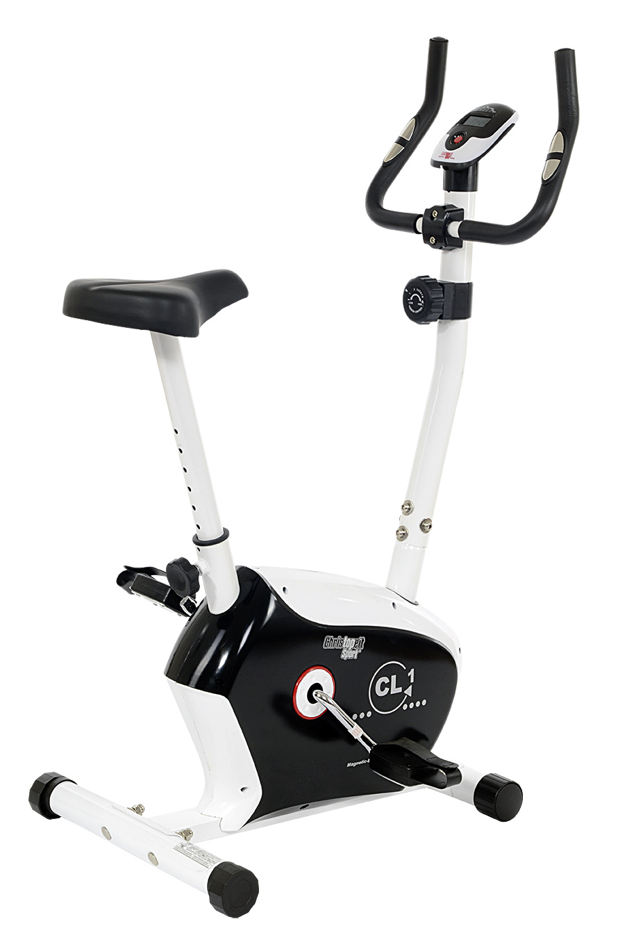 CHRISTOPEIT CL 1 Heimtrainer, Weiß/Schwarz