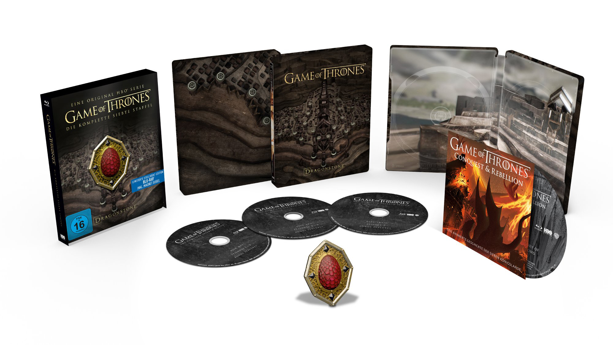 Game of Thrones: Die komplette 7. Staffel (Steelbook) Blu-ray