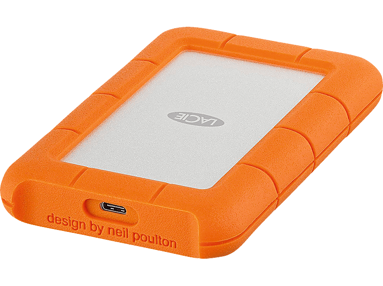 LACIE Externe harde schijf 4 TB Rugged USB-C (STFR4000800)