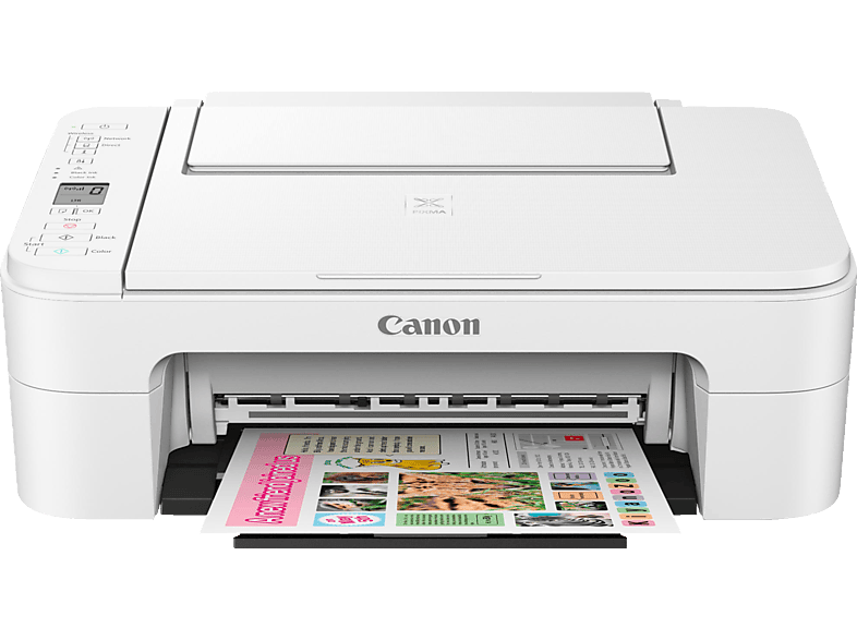 Impresora multifunción - Canon Pixma TS3151, Wifi, Copia, Escaner, Blanco