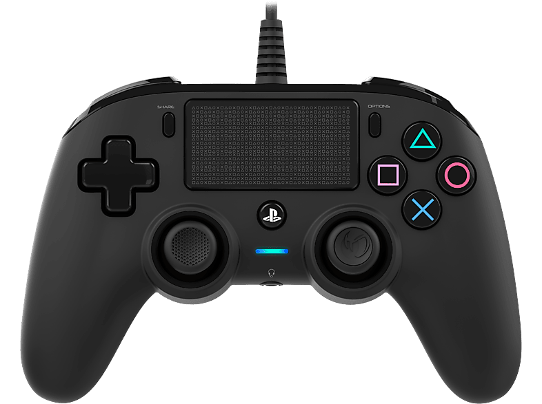 Nacon Compact Controller Bedraad PS4 Zwart (ps4ofcpadblack) Playstation 4