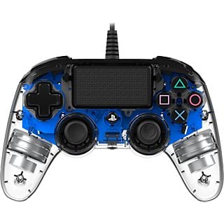 NACON Illuminated Compact Controller bedraad PS4 Blauw (PS4OFCPADCLBLUE)