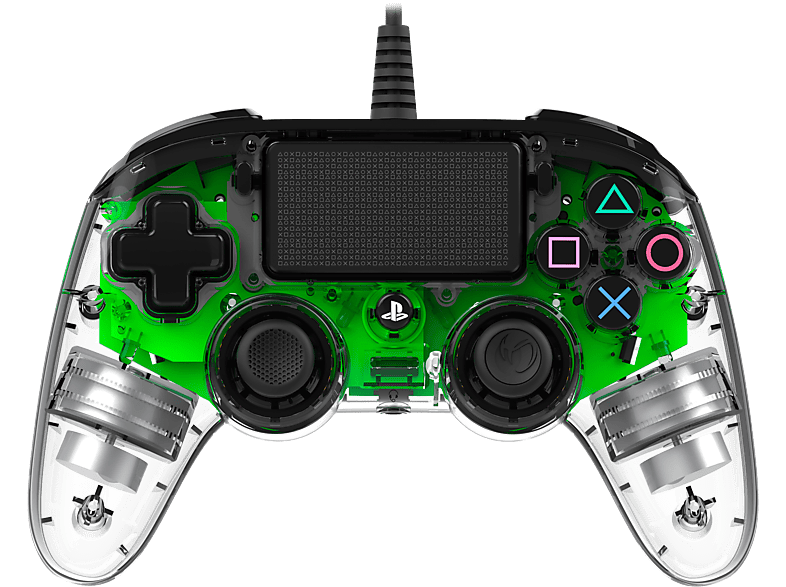 Nacon Illuminated Compact Controller Bedraad PS4 Groen (ps4ofcpadclgreen) Playstation 4