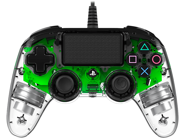 Nacon Illuminated Compact Controller Bedraad PS4 Groen (ps4ofcpadclgreen)