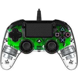 NACON Illuminated Compact Controller bedraad PS4 Groen (PS4OFCPADCLGREEN)