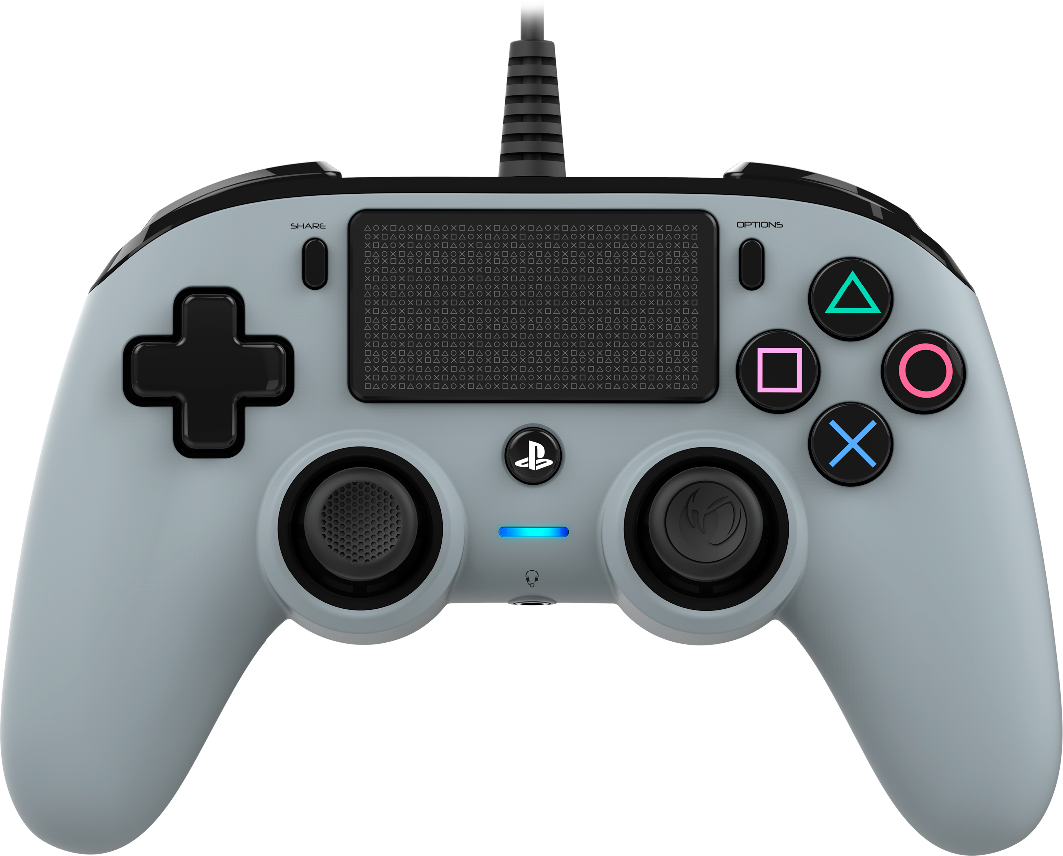 NACON Compact Controller bedraad PS4 Grijs (PS4OFCPADGREY)