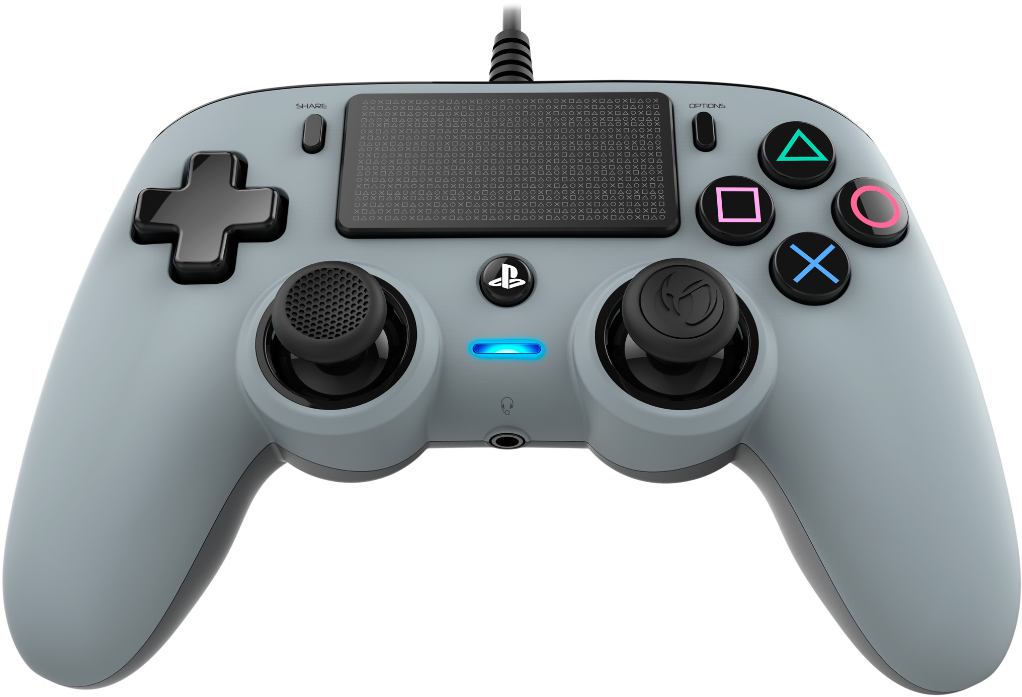 NACON Compact Controller bedraad PS4 Grijs (PS4OFCPADGREY)