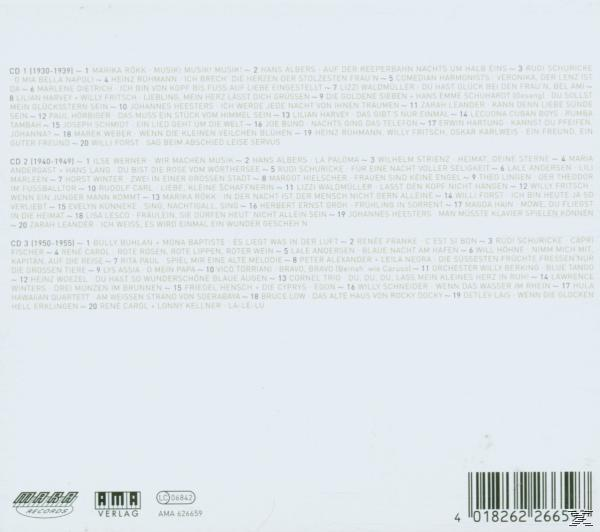 VARIOUS - Die goldene Schlagerbox 1930-1955  - (CD)