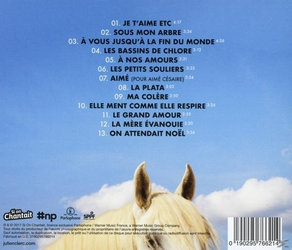 Julien Clerc - A nos amours  - (CD)