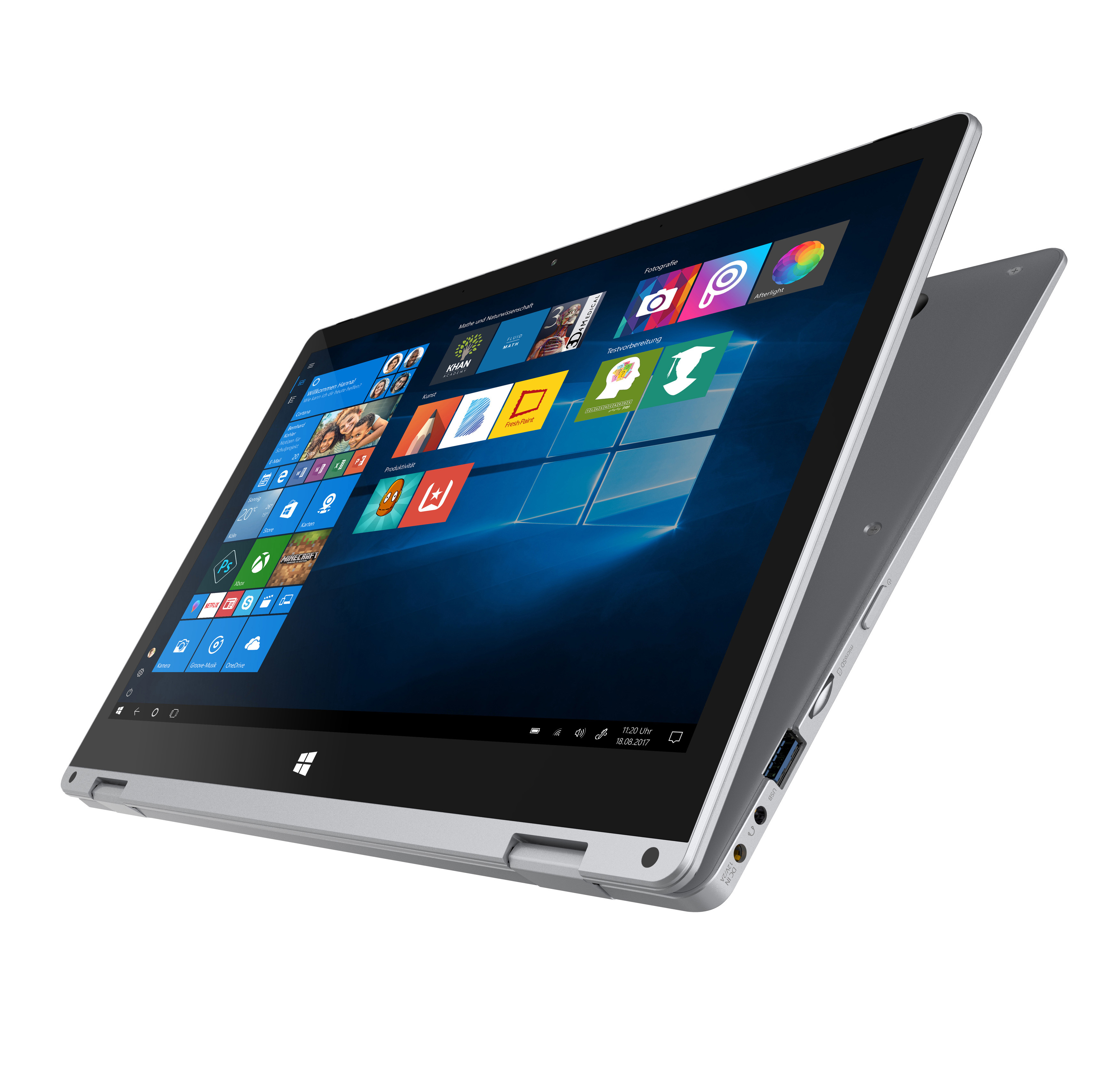 TREKSTOR PRIMEBOOK C13 / Volks-Notebook - 13,3 Zoll - Intel® Celeron® N3350 - 4 GB - 64 GB - Intel® HD 500 - Windows 10 Home (64 Bit)