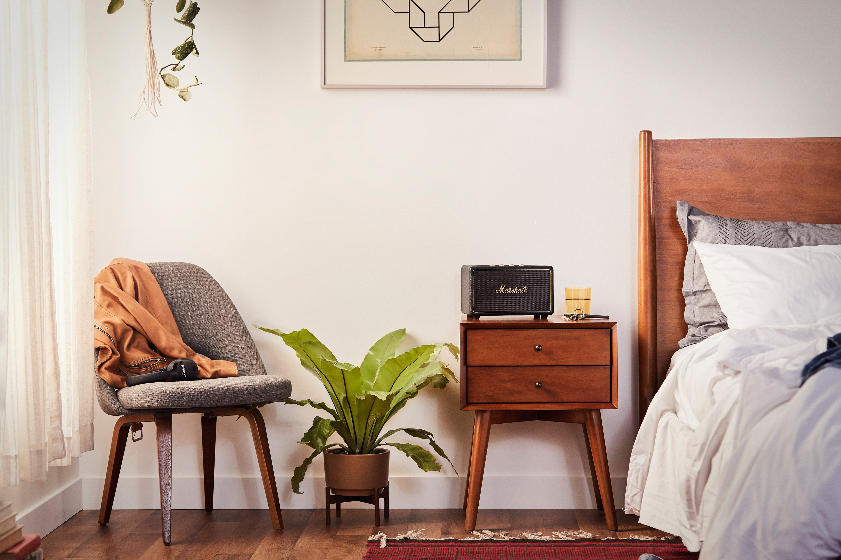 MARSHALL Acton Wifi Lautsprecher, Schwarz
