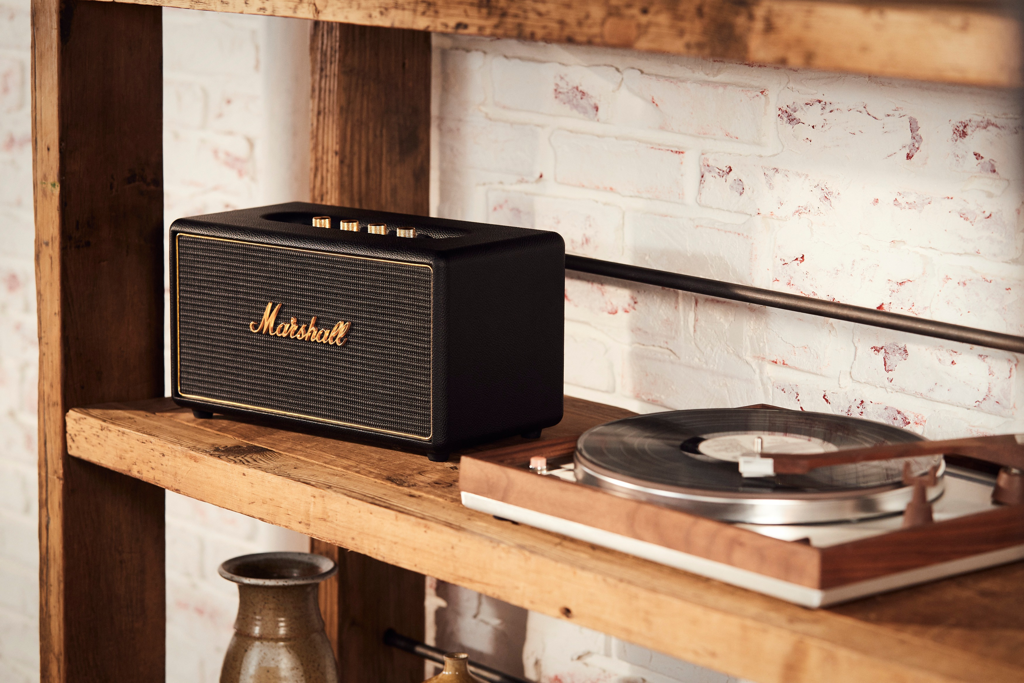 MARSHALL Acton Wifi Lautsprecher, Schwarz