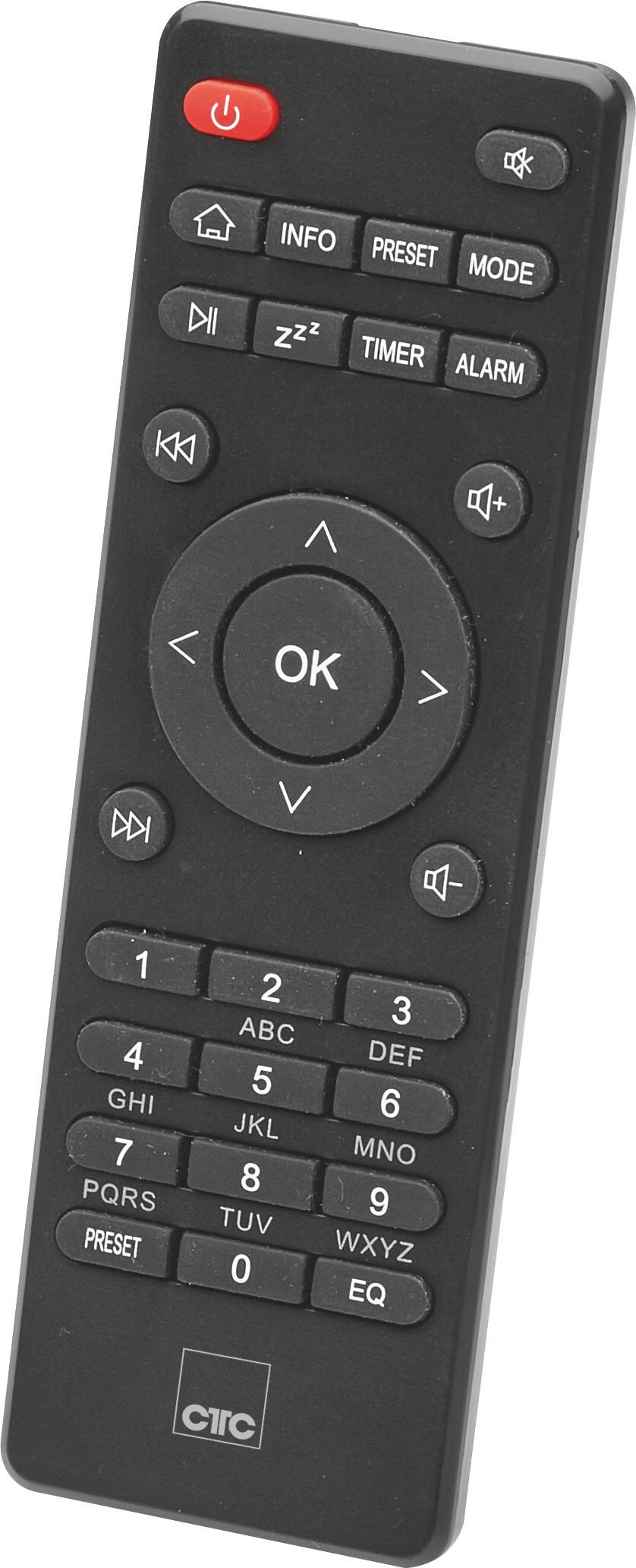 CTC IR 7004 BT Internetradio, Internet Radio, FM, Bluetooth, Schwarz
