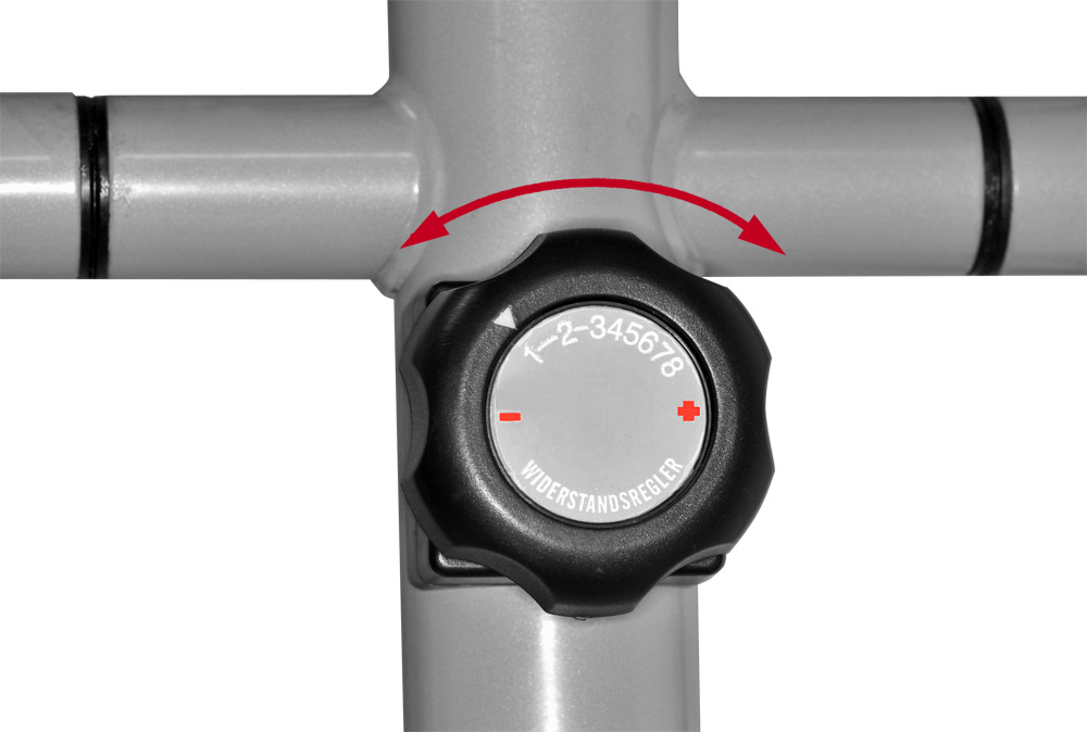 CHRISTOPEIT CT 2 Crosstrainer, Weiß/Schwarz