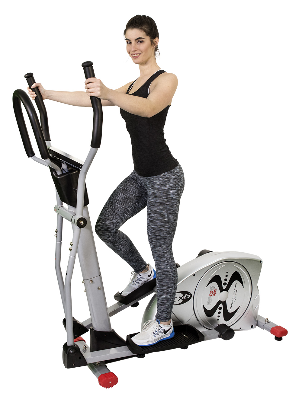 CHRISTOPEIT CX 6 Crosstrainer, Silber/Schwarz