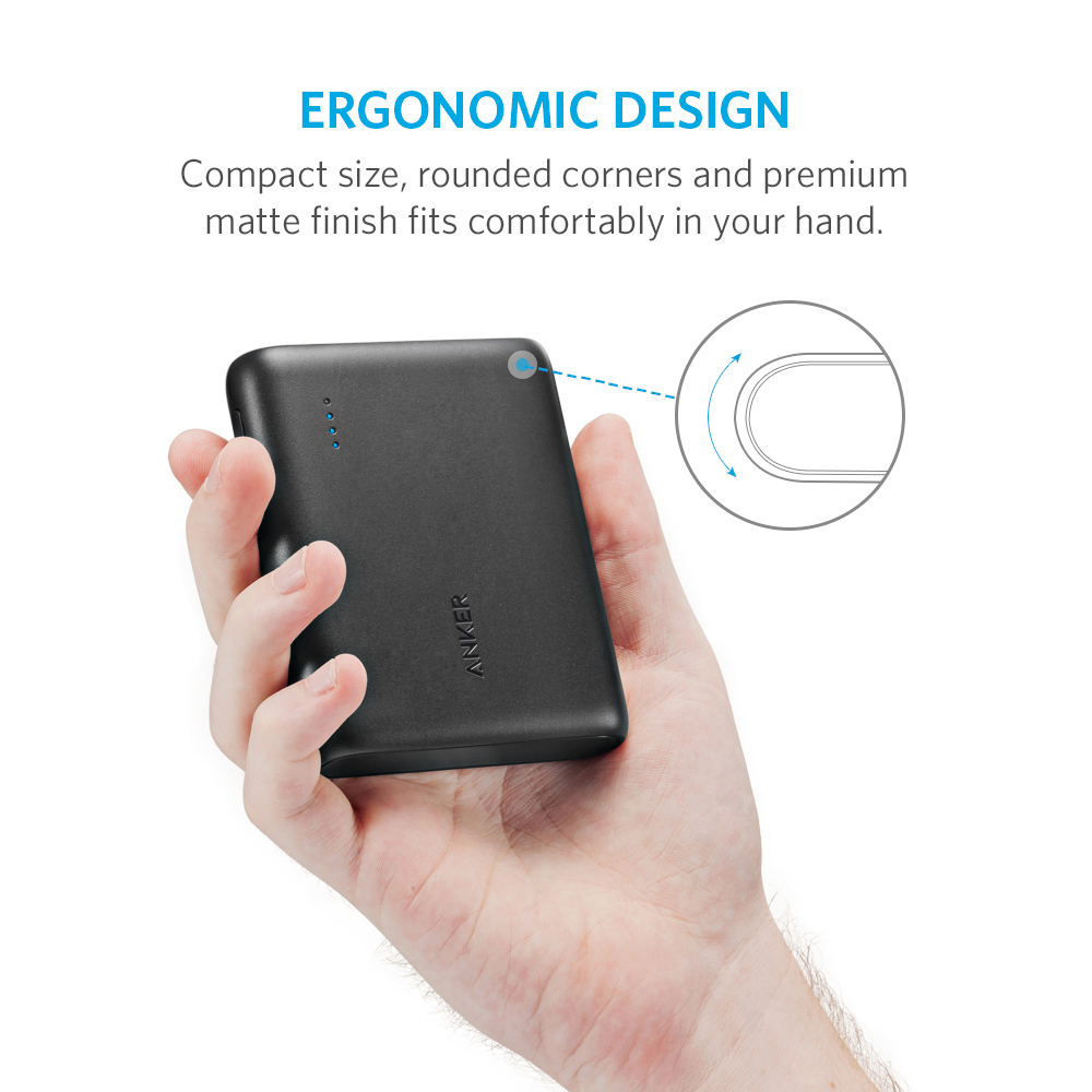 ANKER PowerCore Powerbank 10400 mAh Schwarz