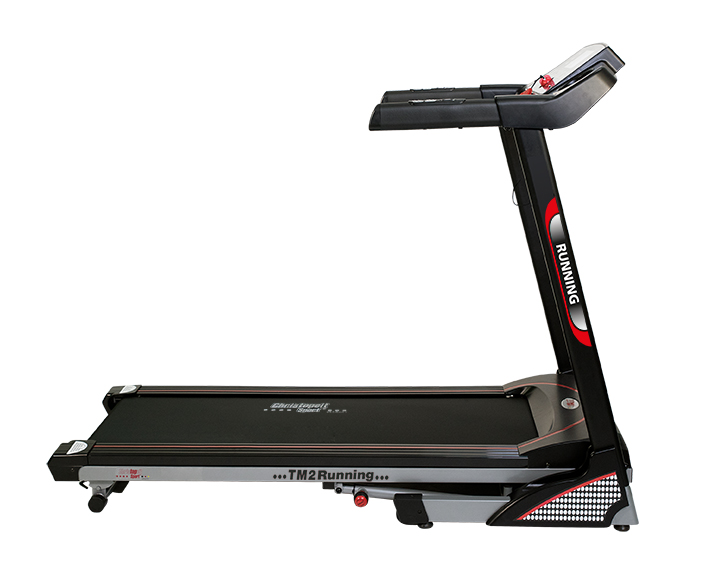 CHRISTOPEIT TM 2 Running Laufband, Schwarz/Silber