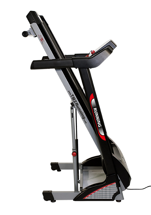 CHRISTOPEIT TM 2 Running Laufband, Schwarz/Silber