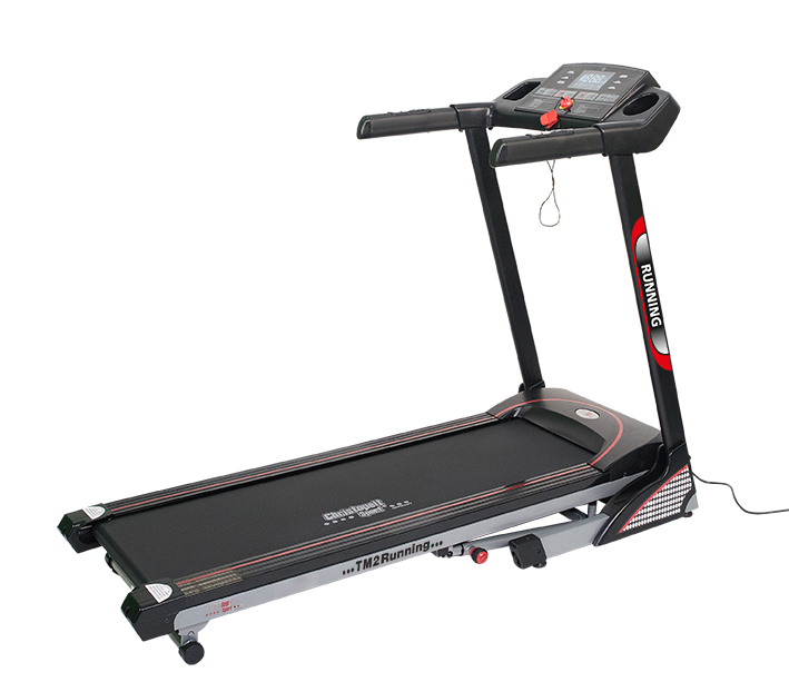 CHRISTOPEIT TM 2 Running Laufband, Schwarz/Silber