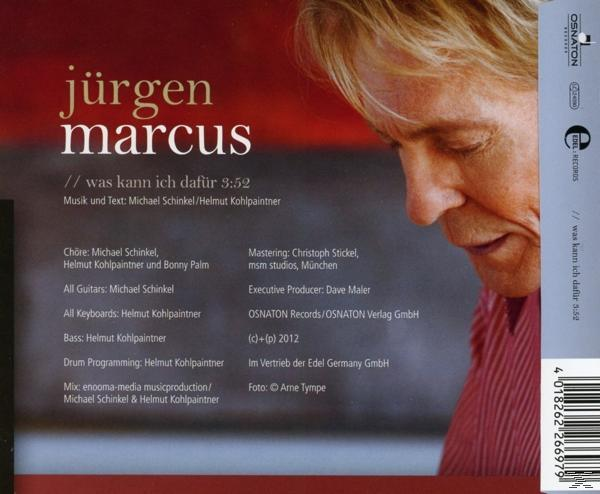 Jürgen Marcus - Was kann ich dafür  - (5 Zoll Single CD (2-Track))