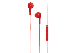 TTEC 2KMM11K RIO Kumandalı ve Mikrofonlu Kulakiçi Kulaklık Kırmızı