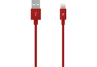 TTEC 2DKM02K  AlumiCable MFi USB-A - Lightning Şarj Kablosu  Kırmızı