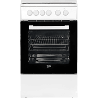 MediaMarkt BEKO FSS52001DW NL - Fornuis - Gas - breedte 50 cm aanbieding