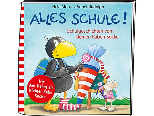 TONIES Rabe Socke - Alles Schule [Version allemande] - Figure audio /D 
